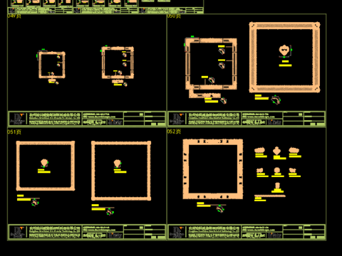 法式pu雕花角线CAD图库 