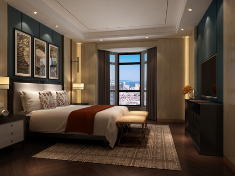  万科翡翠滨江1-1户型样板间项目施工图 