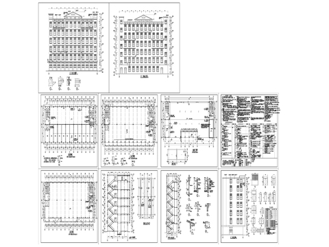 29廠房cad施工圖 