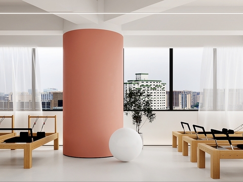  万象汇星空瑜伽馆CAD施工图 