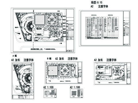  給水加壓泵站CAD施工圖 
