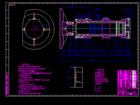  Yg-1-1A-00-液压缸节点大样 