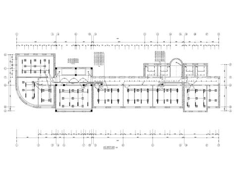  同心幼儿园装修电气工程cad施工图 