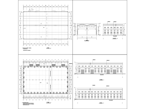  67工廠建筑cad施工圖 