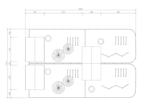  萌宠乐园cad平面图 