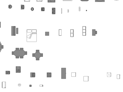  卫生间家电CAD施工图 