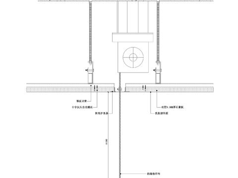  可升降挡烟垂壁节点图 
