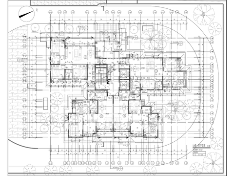  木洞傳統(tǒng)風(fēng)貌區(qū)保障房工程cad施工圖 
