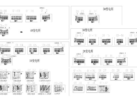  低压系统CAD图库 