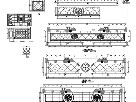 地面拼花CAD素材总汇 
