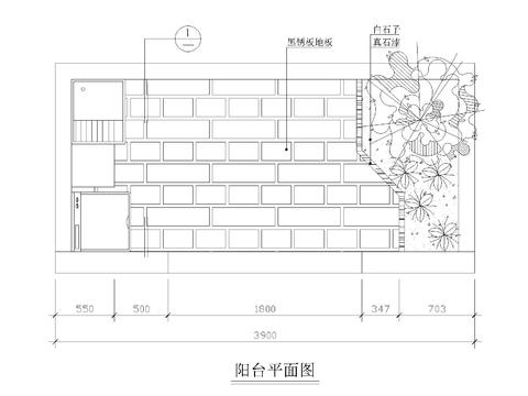  庭院屋頂景觀設(shè)計(jì)cad施工圖 
