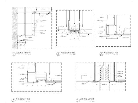  大堂大样CAD施工图 