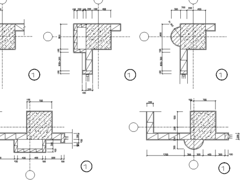  墙身大样图CAD施工图 