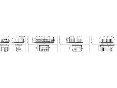 兒童教育舞蹈室cad施工圖 