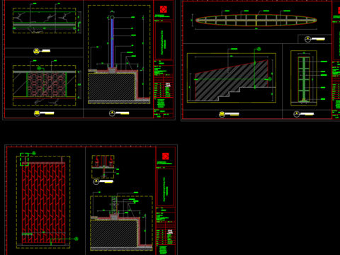  墙体大样节点图 