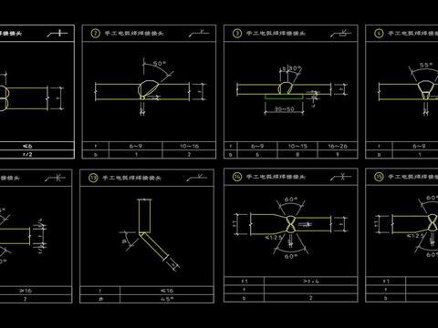  焊接工艺节点大样 