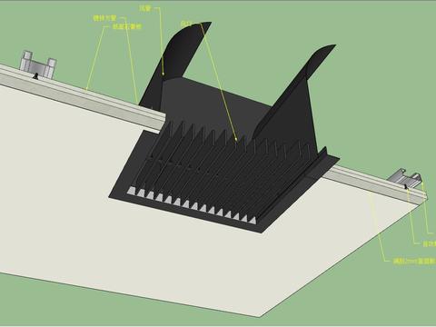  顶面节点图cad节点图 
