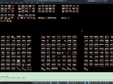  折叠刀水果刀cad图库 