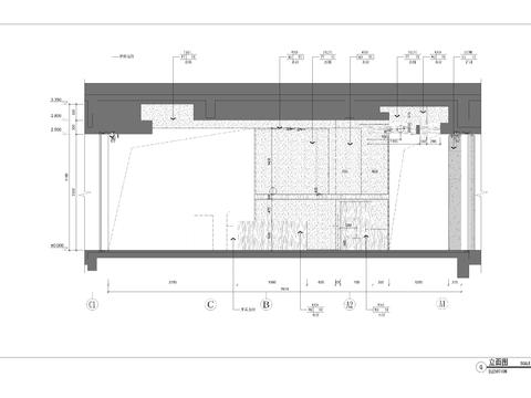  卧室立面节点大样图 