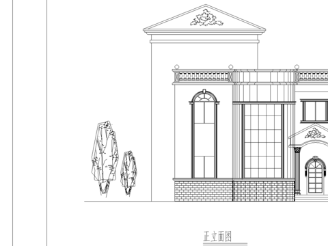  住宅设计CAD方案图 