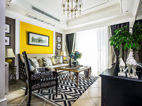  水岸国际美式CAD施工图 