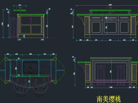  整木定制橱柜案例设计详图 