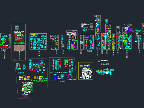  CAD完整素材图库 