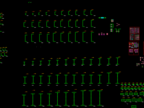  角铁 工字钢 构件 