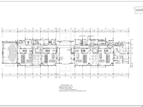  幼儿园装修电气cad施工图 