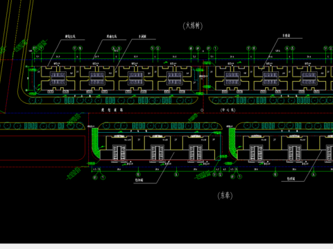  高层商住楼cad施工图 