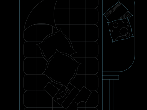  儿童上下铺平面节点大样 