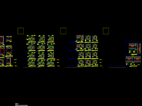  天、地、墙变形缝 接缝节点图 