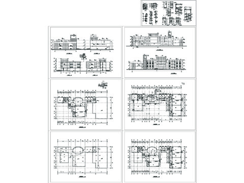  某幼兒園建筑CAD施工圖 