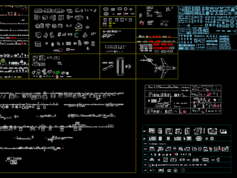  家居室内CAD图库 