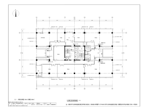  创新生态社区51#楼实验室CAD施工图 