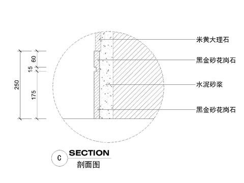  室内14套电梯间cad大样图 