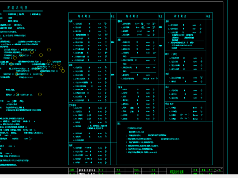  设计说明标准图库 