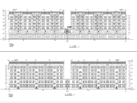  六层建筑CAD施工图 