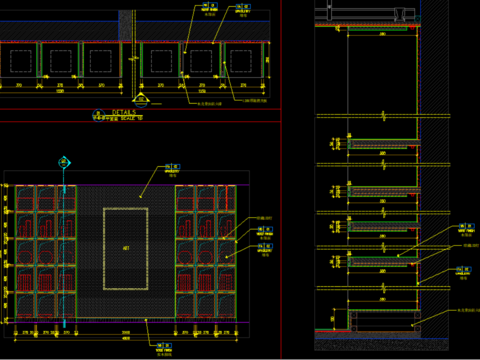  柜体节点大样图 