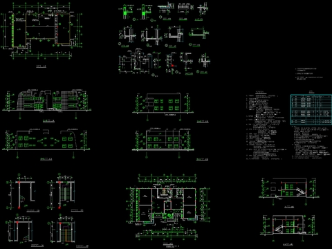  幼儿园cad建筑图 