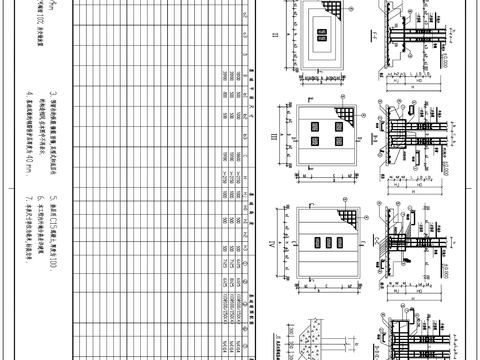  農(nóng)村自建公寓建筑結(jié)構(gòu)CAD施工圖 