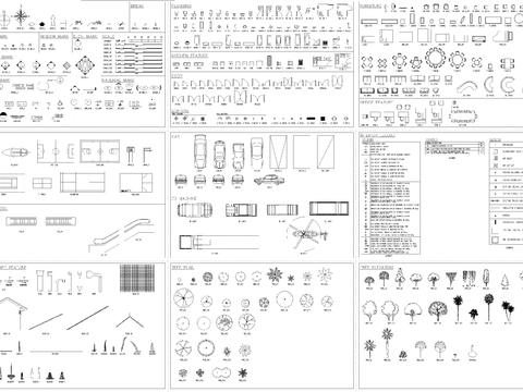  常用综合cad图库 