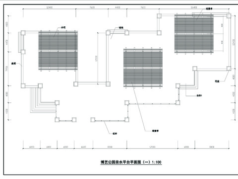  亲水平台节点大样 