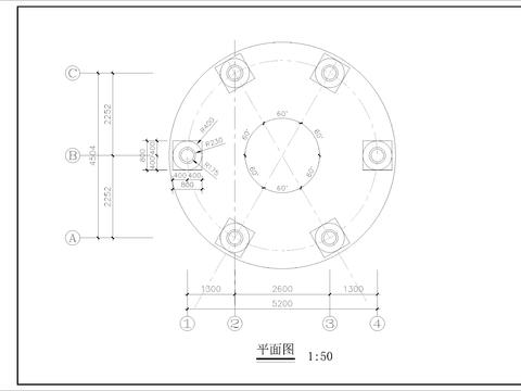  标准罗马亭CAD节点大样 