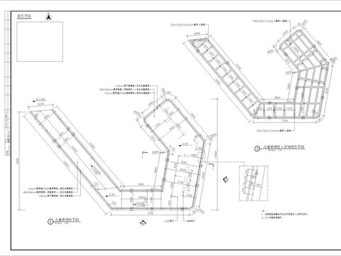  特色造型景桥细部CAD施工图 