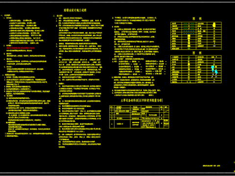  睢宁西盛园工程26号给排水设计施工图 