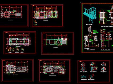  锅炉房节点大样 