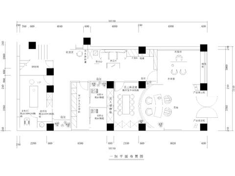  佐登妮絲專業(yè)美容SPA生活館CAD施工圖 