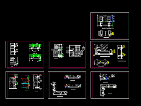  设计院常用cad节点 