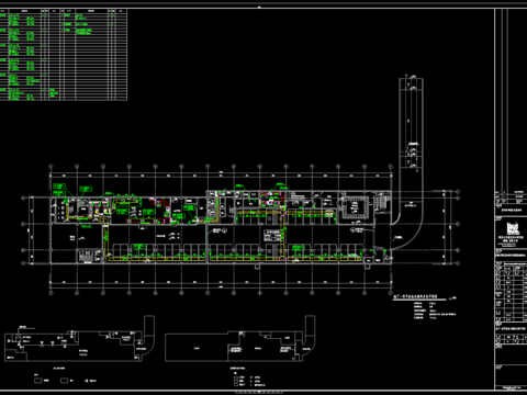  办公楼暖通CAD施工图 